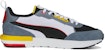 Puma R22 Rendah 'Kelabu Hitam Putih' 383462-20
