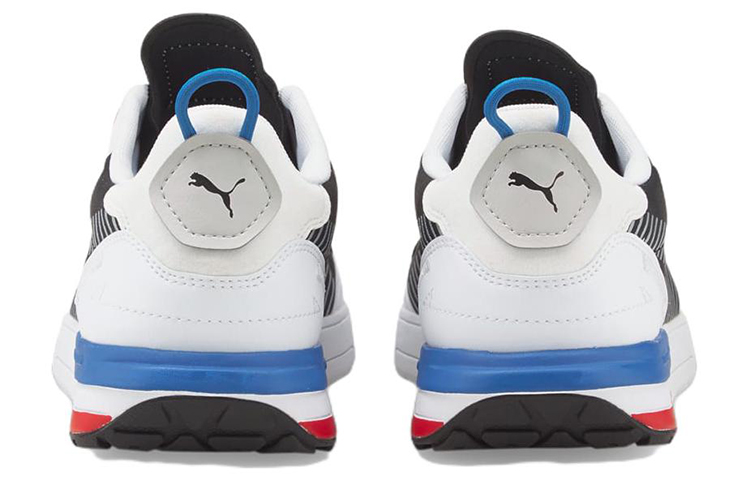 Shop Puma R22 Baskets Sport ''Noir Blanc'' 383057-03