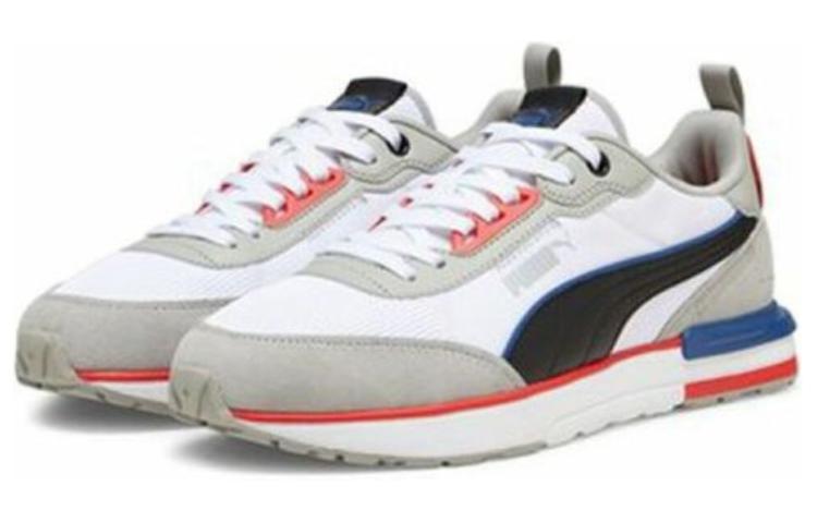 Lookbook Puma R22 Sneaker ''Weiß Grau Schwarz'' 383462-31