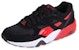 Puma R698 Block Kasut Lari Low Top Hitam/Merah 360030-02