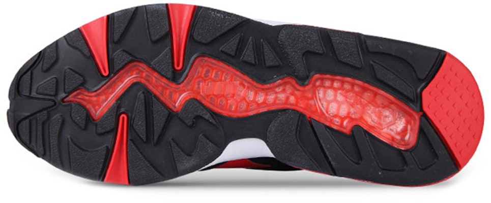 Puma R698 Block Low Top Running Shoes Black/Red 360030-02 Purchase Puma R698 Block Low Top Running Shoes Black/Red 360030-02