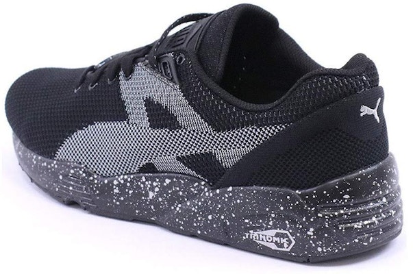 彪馬 R698 針織雀斑 輕便耐磨舒適 低幫運動鞋 黑色 Shop 彪馬 R698 針織雀斑 輕便耐磨舒適 低幫運動鞋 黑色