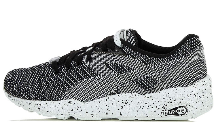 Buy 彪馬 R698 Knit Speckle 耐磨減震 低幫運動鞋 黑白
