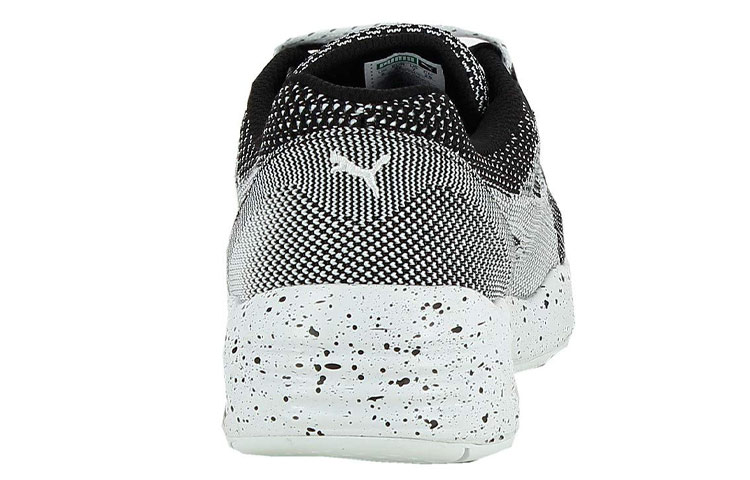 Shop 彪馬 R698 Knit Speckle 耐磨減震 低幫運動鞋 黑白