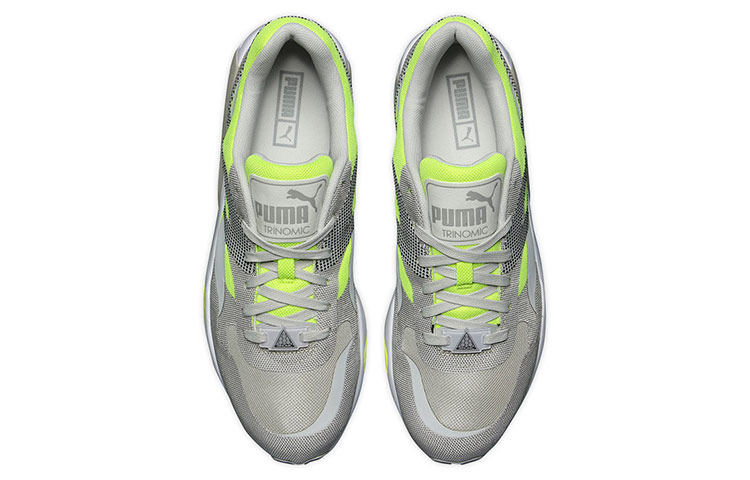 Lookbook Puma R698 進步性綁帶 灰綠 運動鞋