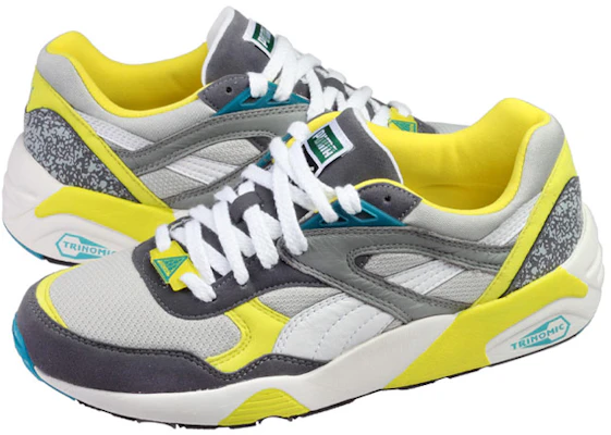 Puma R698 Trinomic Baskets Gris/Jaune 357837-09 Order Puma R698 Trinomic Baskets Gris/Jaune 357837-09