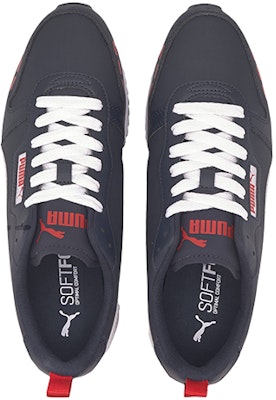 プーマ R78 ブラック/ホワイト/レッド ローカット スニーカー 374127-03 Shop プーマ R78 ブラック/ホワイト/レッド ローカット スニーカー 374127-03