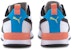 Kasut Larian Puma R78 Neon Rendah Hitam/Jingga/Putih 373203-02