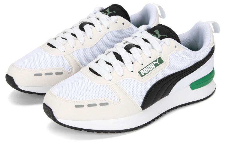 Shop PUMA R78 防滑耐磨 低筒 運動休閒鞋 男女同款 白黑綠
