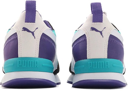 PUMA R78 減震防滑耐磨 低筒 運動休閒鞋 男女同款 白藍紫 Purchase PUMA R78 減震防滑耐磨 低筒 運動休閒鞋 男女同款 白藍紫
