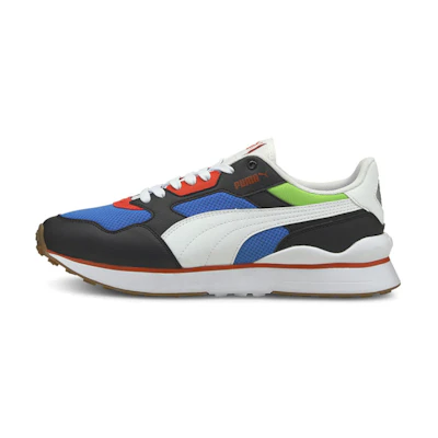 Puma R78 Futr Low-Top Running Shoes Black/White/Blue