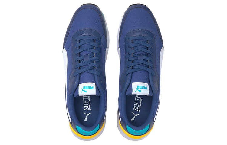 Lookbook Puma R78 Futr 藍白黃 運動鞋