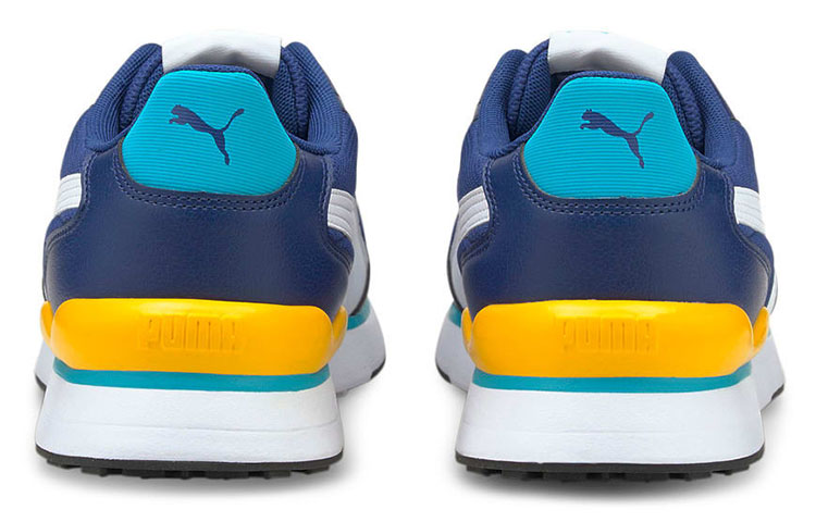 Shop Puma R78 Futr 藍白黃 運動鞋