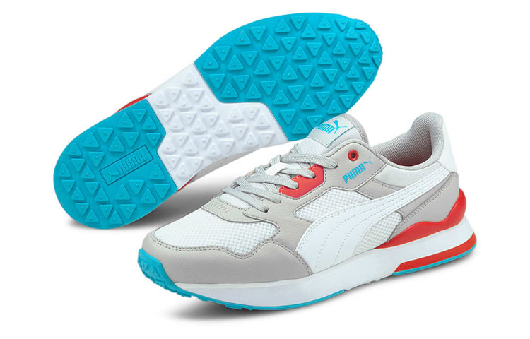 Lookbook Puma R78 FUTR 灰紅 低筒運動鞋