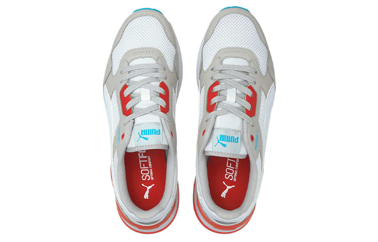 Shop Puma R78 FUTR 灰紅 低筒運動鞋