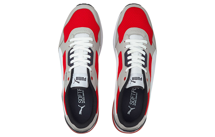 Lookbook Puma R78 Futr 灰白紅 運動鞋