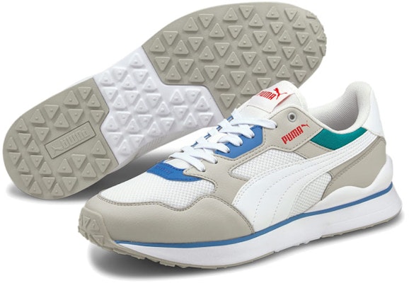 푸마 R78 퓨처 화이트 그레이 블루 (Puma R78 Future White Grey Blue) 374895-14 Lookbook 푸마 R78 퓨처 화이트 그레이 블루 (Puma R78 Future White Grey Blue) 374895-14