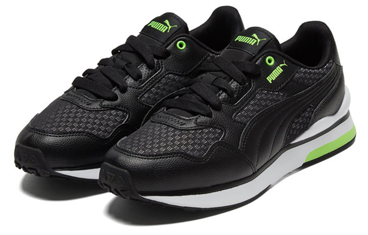 Lookbook Puma R78 Futr Cyber Chaussures de Running Unisexes Noires 381067-01