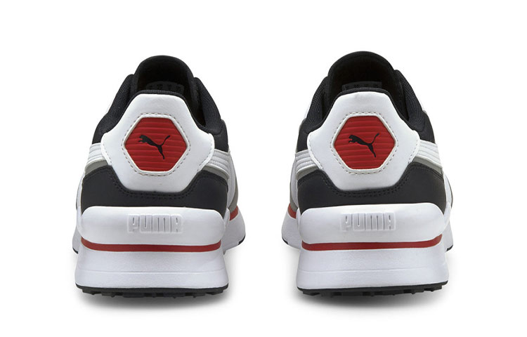 Shop Puma R78 Futr Low-Top Running Shoes Grey/Black/White 374895-15