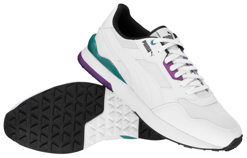 Lookbook プーマ R78 FUTR ローカット ランニングシューズ 黒/白 374895-09