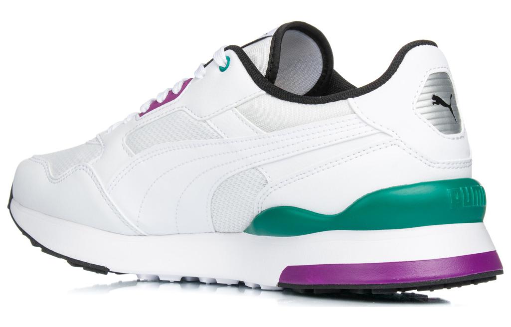 Shop プーマ R78 FUTR ローカット ランニングシューズ 黒/白 374895-09