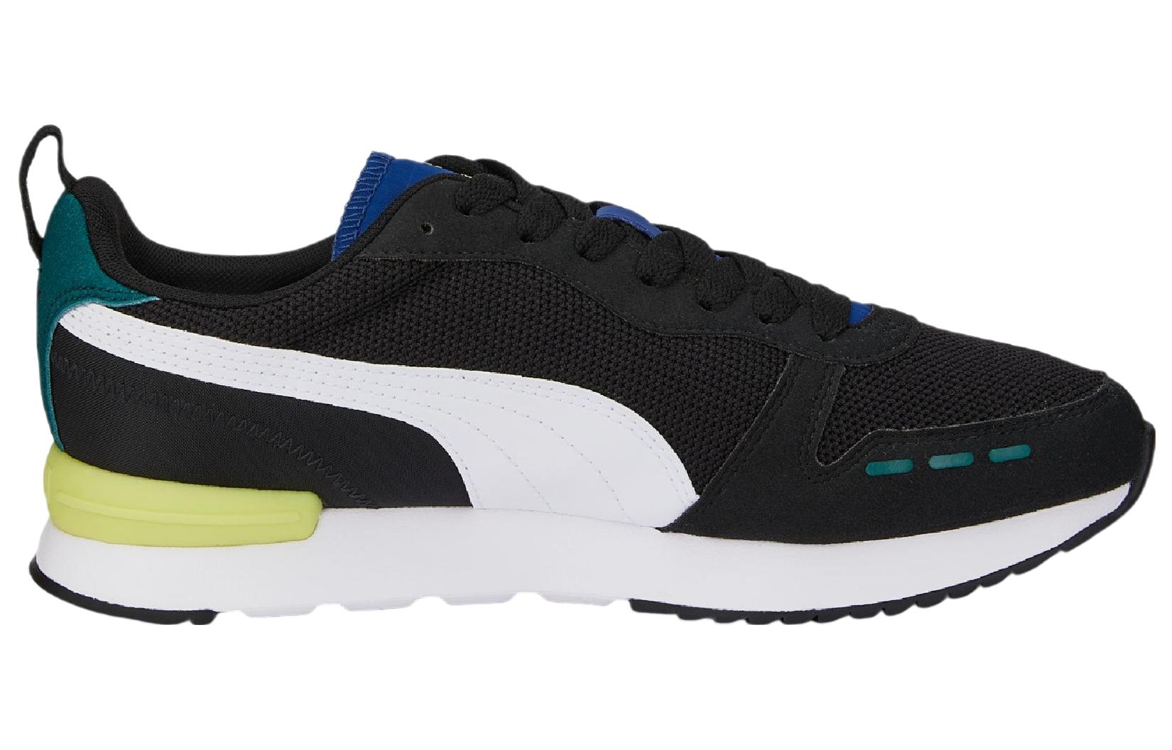 Order Puma R78 Rendah 'Hitam Putih Hijau' 373117-59