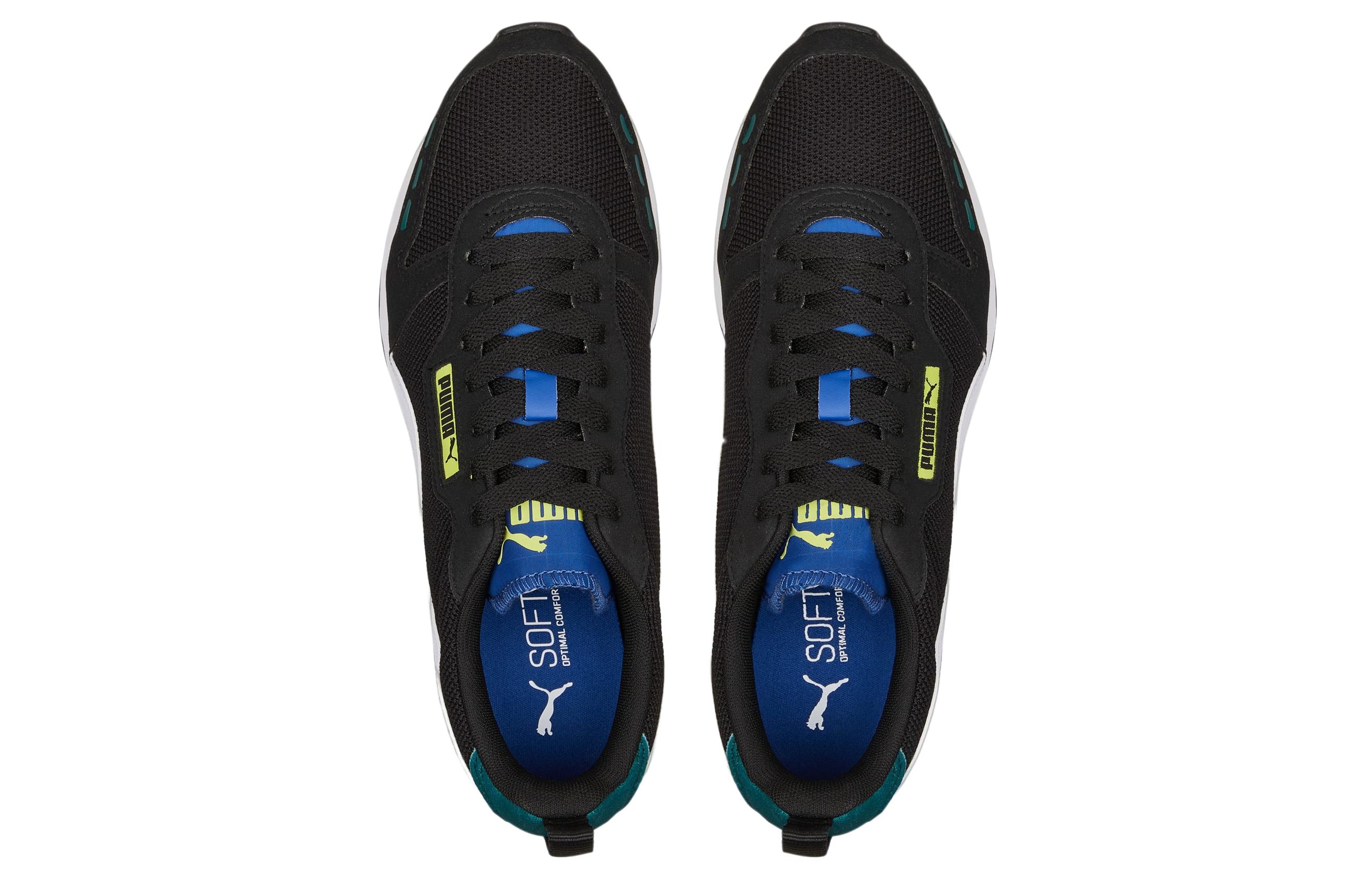 Shop Puma R78 Rendah 'Hitam Putih Hijau' 373117-59