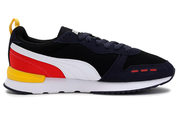 Puma R78 Running Shoes Black/White/Yellow 圖 2