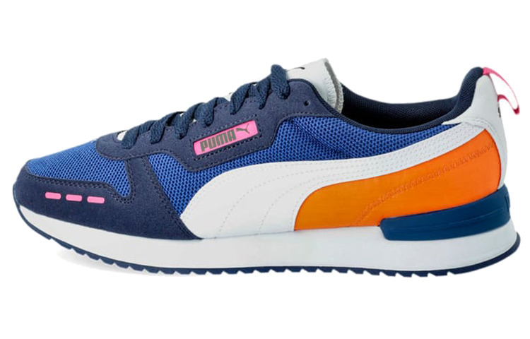 Buy 彪马R78休闲运动鞋 蓝橙白色款 373117-22