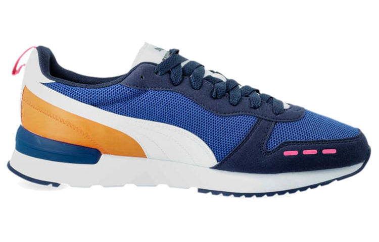 Order 彪马R78休闲运动鞋 蓝橙白色款 373117-22