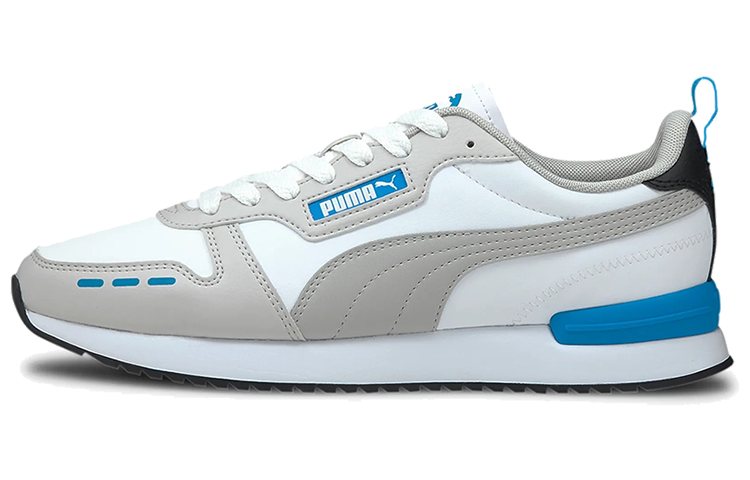 Buy 彪马 R78 白/蓝/灰色低帮运动鞋 374127-07