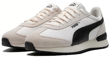 PUMA R78 尼龍復古 輕便耐磨 低筒 生活休閒鞋 男女同款 白黑色 Order PUMA R78 尼龍復古 輕便耐磨 低筒 生活休閒鞋 男女同款 白黑色