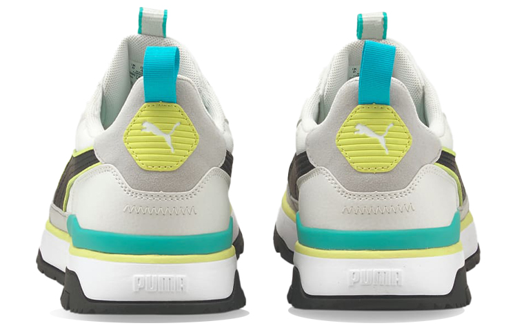 Shop Puma R78 Trek ''Blanc Spectra Vert'' 380728-10