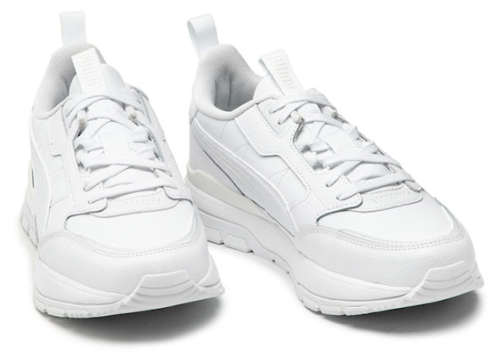 Puma R78 Trek Leather 'Triple White' 383202-02 Shop Puma R78 Trek Leather 'Triple White' 383202-02