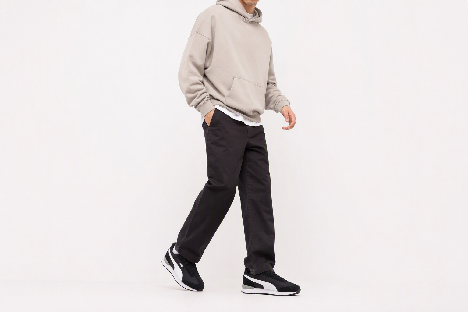 Order Puma R78 Wind MU 黑白配色 400695-02