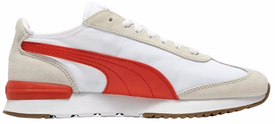 PUMA R78 Wind Nylon 防滑耐磨 低筒 運動休閒鞋 男女同款 白紅 Order PUMA R78 Wind Nylon 防滑耐磨 低筒 運動休閒鞋 男女同款 白紅