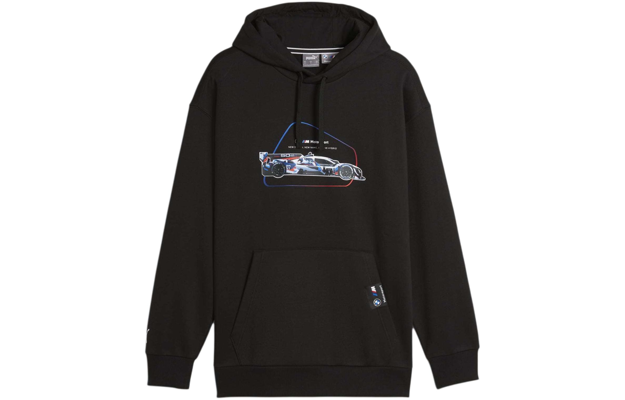 Puma Racing Graphic Pullover Hoodie Black 624156-01