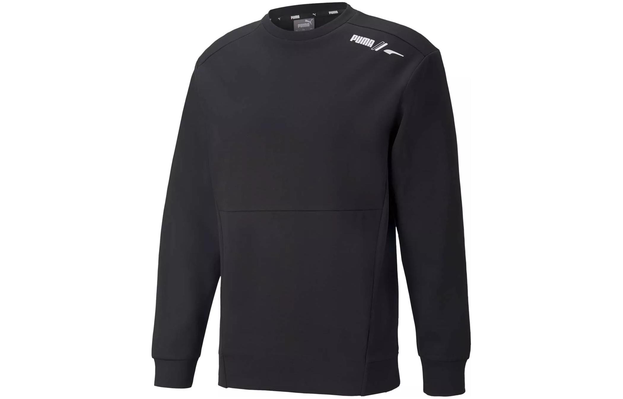 Puma RAD CAL Crew DK Black Pullover Sweatshirt Long Sleeve 847434-01