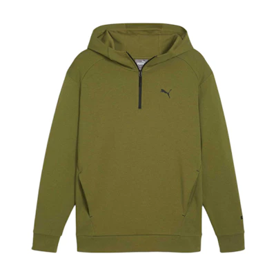 Puma RAD/CAL Green Half-Zip Hoodie - Casual Oversized Style 678914-33