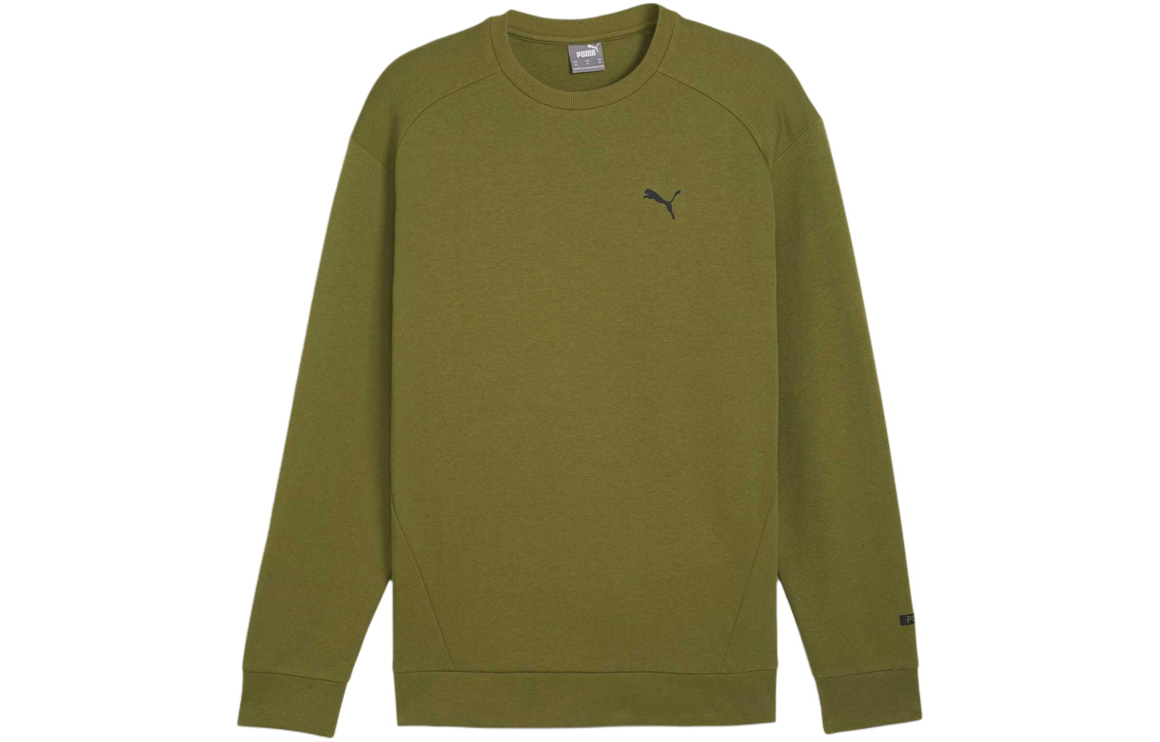 Puma RAD/CAL Green Loose Fit Crewneck Training Sweatshirt 678915-33