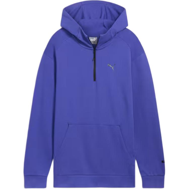 Puma RAD/CAL Hooded Half-Zip Sweatshirt Lapis Blue 681620-27