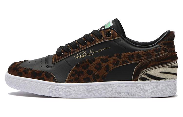 Puma Ralph Sampson Law Mj Leopard Black/White Casual Board Shoes