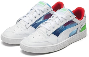 PUMA Ralph Sampson Lo Glass 復古休閒 低筒 板鞋 男女同款 白色 Lookbook PUMA Ralph Sampson Lo Glass 復古休閒 低筒 板鞋 男女同款 白色