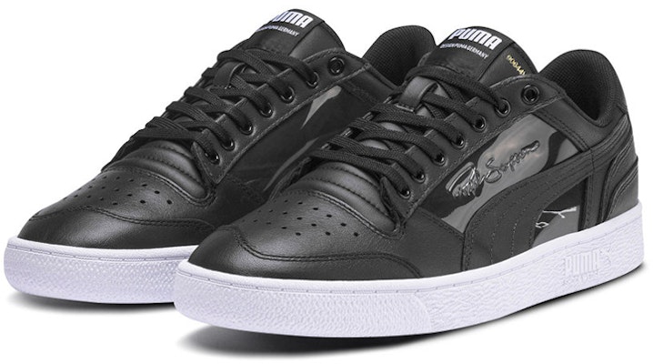 PUMA Ralph Sampson Lo Glass 輕便耐磨 低筒 板鞋 男女款 黑色 Lookbook PUMA Ralph Sampson Lo Glass 輕便耐磨 低筒 板鞋 男女款 黑色