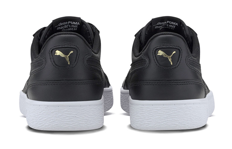 Shop PUMA Ralph Sampson Lo Glass 輕便耐磨 低筒 板鞋 男女款 黑色