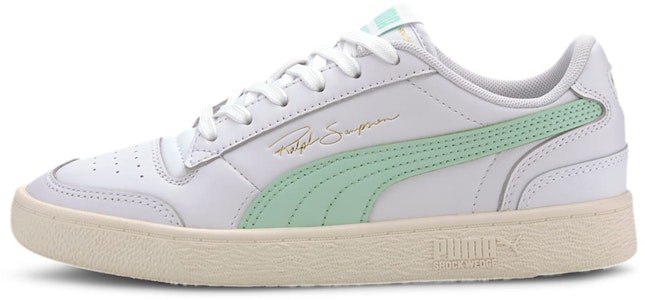 PUMA 拉爾夫·桑普森 低幫 板鞋 男女同款 白綠 Buy PUMA 拉爾夫·桑普森 低幫 板鞋 男女同款 白綠
