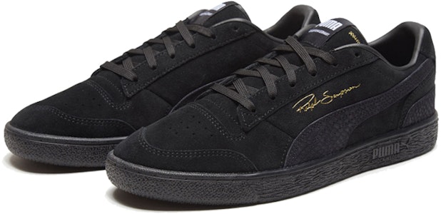 彪马 Ralph Sampson Lo 塑料黑色低帮板鞋 370966-01 Lookbook 彪马 Ralph Sampson Lo 塑料黑色低帮板鞋 370966-01