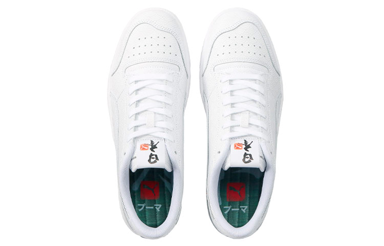 Lookbook Puma Ralph Sampson 輕便平衡 低筒休閒板鞋 白 日本