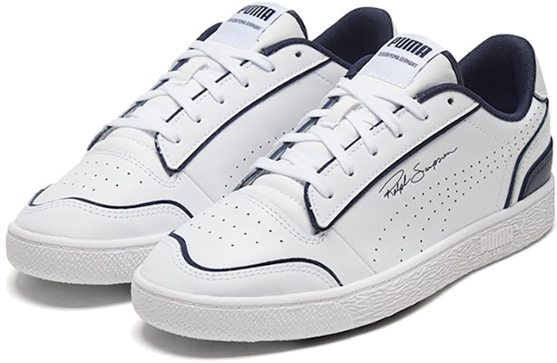 Puma Ralph Sampson Low Perforated Outline 'White Peacoat' 374070-03 Lookbook Puma Ralph Sampson Low Perforated Outline 'White Peacoat' 374070-03