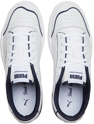 Puma Ralph Sampson Low Perforated Outline 'White Peacoat' 374070-03 Shop Puma Ralph Sampson Low Perforated Outline 'White Peacoat' 374070-03